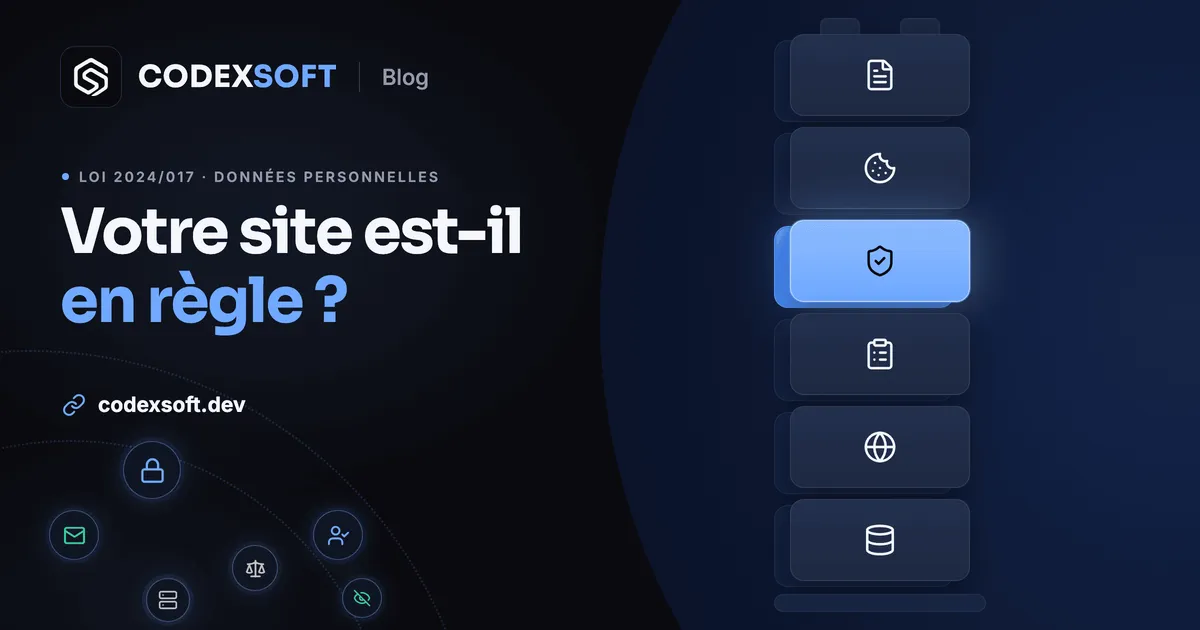 Protection des données au Cameroun : ce que la loi 2024/017 change pour votre site web